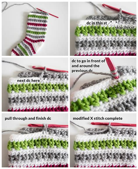 Crochet Christmas Stocking Pattern Dabbles Babbles