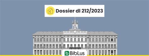 Superbonus Il Nuovo Dossier Della Camera Sul Dl Biblus