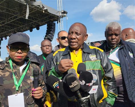 Watch The Space Confident Ramaphosa Certain Of Victory For Anc Despite Election Polls News24