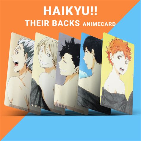 Jual Haikyu Photocard Their Backs Shopee Indonesia