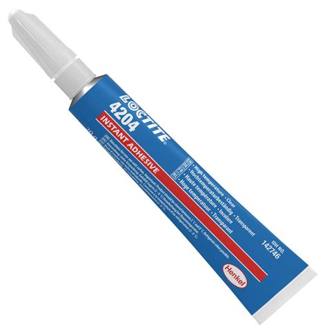 Loctite 4204 High Temperature CA Instant Adhesive Clear 20g Tube