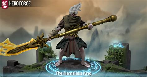 The Nameless King Made With Hero Forge