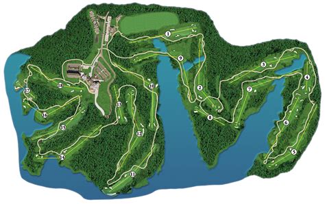 Course Layouts - Cypress Bend Golf Club