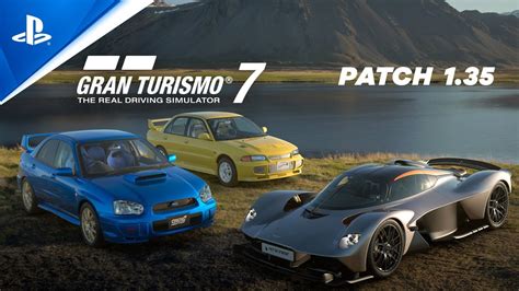 Gran Turismo 7 Update 1 35 adds 3 exciting new cars GT Café Menus and