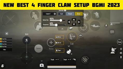 Best Finger Claw Setup Pubg Mobile Bgmi Youtube