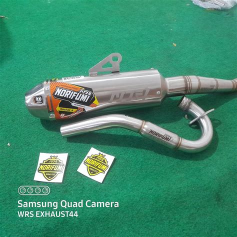 Knalpot Norifumi Rocket 4 Kompetisi CRF150L KLX150 DTRACKER KLX BF