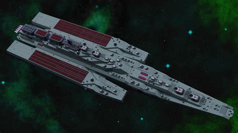 Artstation Alurian Large Fleet Arsenal Ship