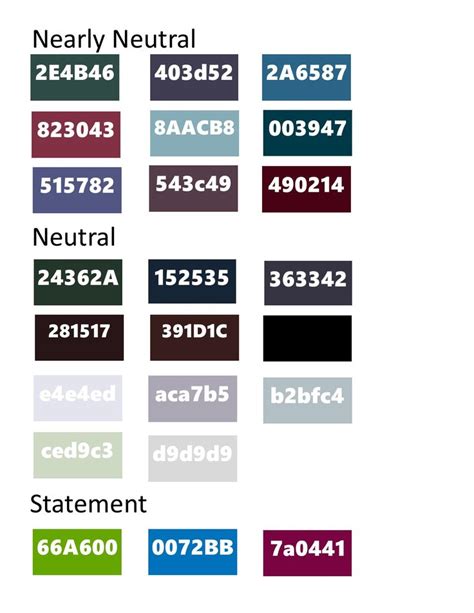 color palette adding statement colors