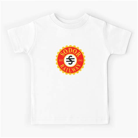 Thomas And Friends Sodor Railway Logo Kids T Shirt By Casiel1969