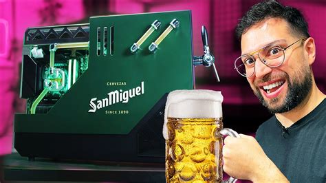 Un PC GAMER Que TIRA CERVEZA YouTube