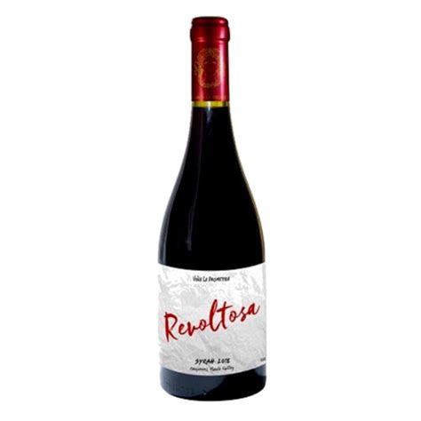 VINHO REVOLTOSA SYRAH 750 ML VINHO REVOLTOSA SYRAH 750 ML La Prometida