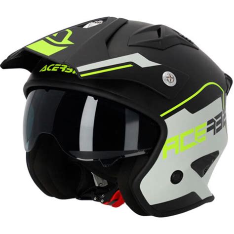 CAPACETE ABERTO ACERBIS JET ARIA 2206 PRT FLUOR Loja Motard Online