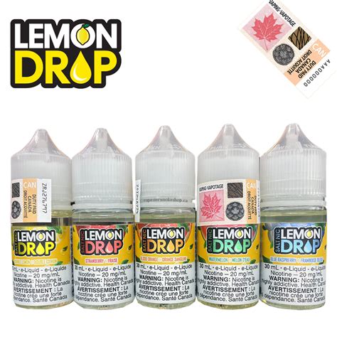 Lemon Drop Salt Nic Vape Juice 30ML