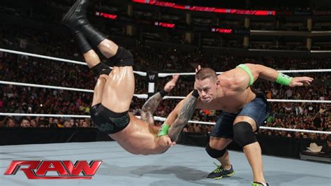 Randy Orton And John Cena Vs Raw