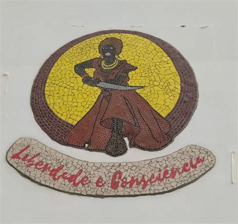 Mosaico Em Homenagem Luta Antirracista Instalado No Campus De S O