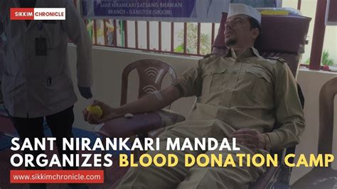 Sant Nirankari Mission Organizes Blood Donation Camp Youtube