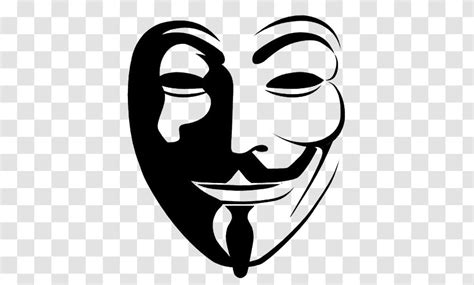 Anonymous Icon Guy Fawkes Mask Pic Transparent PNG