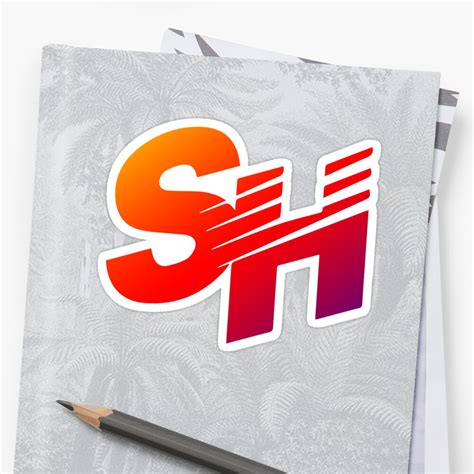 "SpeedHunters - Gradient Logo" Stickers by djhh99 | Redbubble