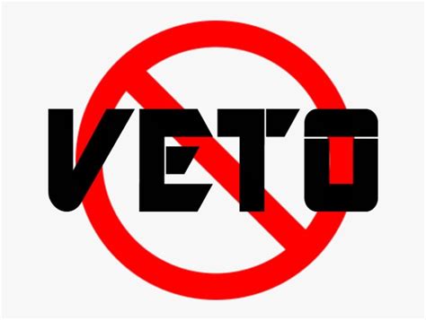 Veto Power Icon Png, Transparent Png - kindpng