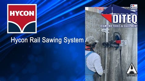 Hycon Rail Sawing System Youtube