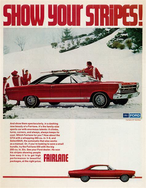 Model Year Madness 10 Classic Ads From 1967 The Daily Drive