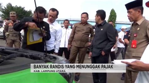 Ratusan Kendaraan Dinas Lampung Utara Menunggak Pajak Youtube