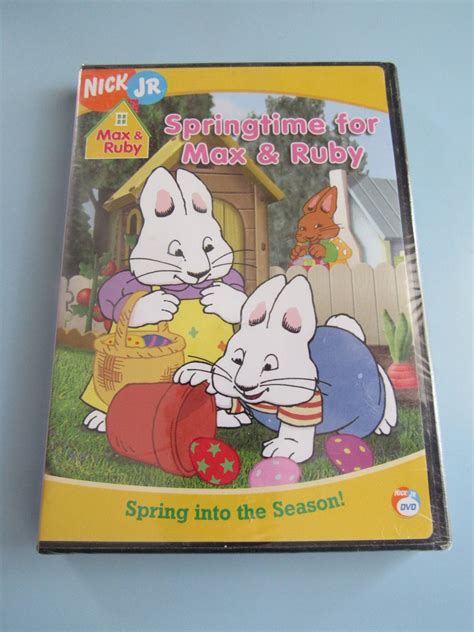 Springtime for Max & Ruby DVD Nick Jr New Old Stock Free Shipping - Etsy