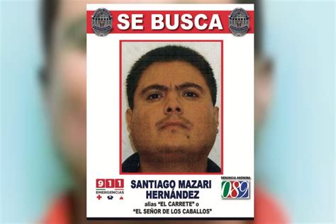 Federales Detuvieron A Santiago Mazari El Carrete Líder De Los Rojos Y Relacionado Con El