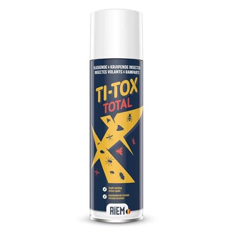 Ti Tox Total 250 Ml Spray Contre Les Insectes Volants Et Rampants