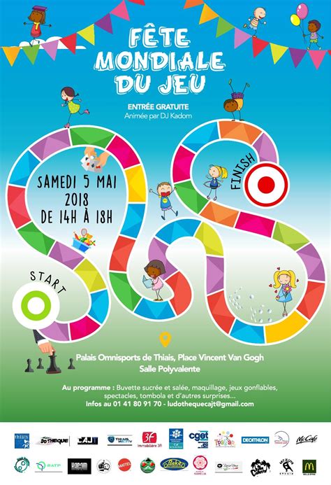 Fête du jeu 2018 à Thiais Club d Animation des Jeunes de Thiais