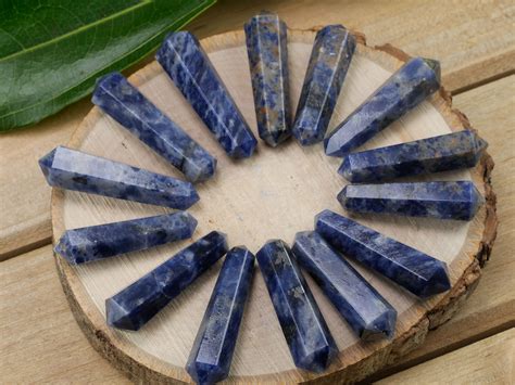 Sodalite Crystal Double Terminated Crystal Grid Inspire Uplift