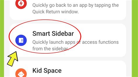 Oneplus Mobile Smart Sidebar Settings In Nord Ce3 YouTube