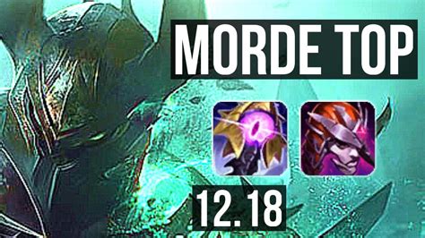 MORDEKAISER Vs CAMILLE TOP 6 Solo Kills 900 Games Legendary