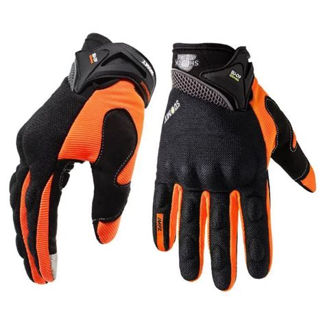 Gants De Moto Gants De Moto Homme Cran Tactile Plein Doigt Gant De