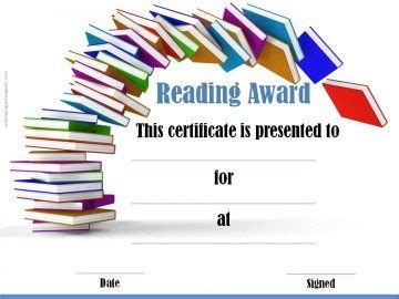 editable reading certificate templates instant