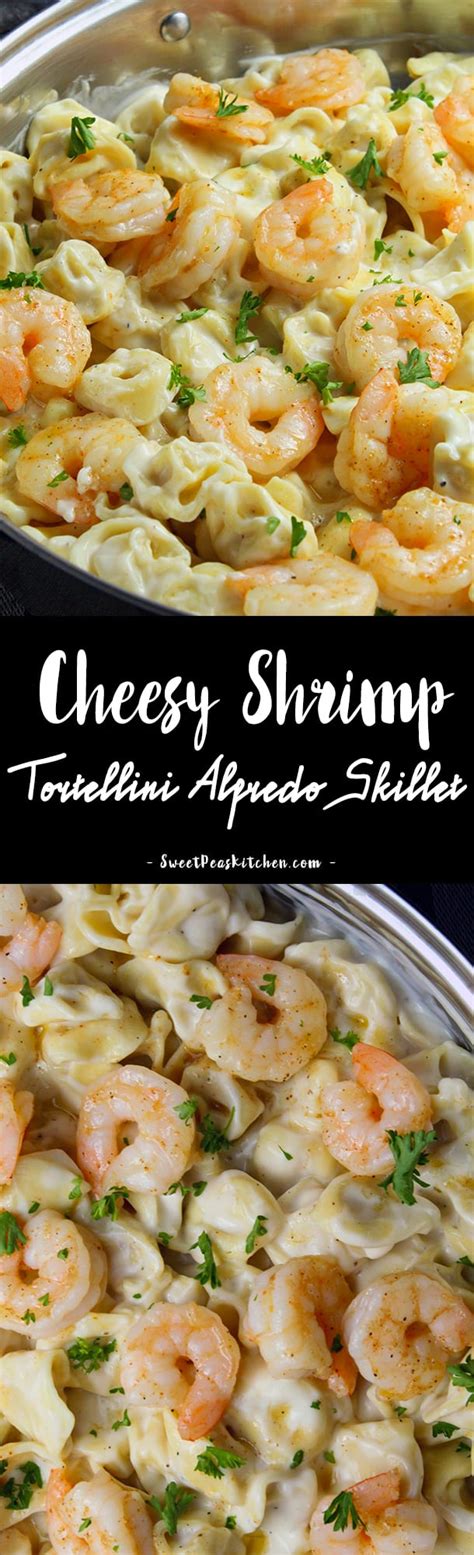 Cheesy Shrimp Tortellini Alfredo Skillet Artofit