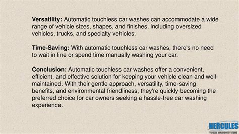 Ppt The Importance And Benefits Of Automatic Touchless Car Washes