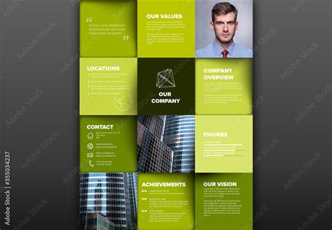 Company Profile Banner Layout Stock Template | Adobe Stock