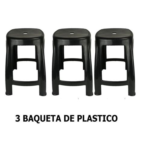 Kit Banco Pl Stico Banqueta Suporta Kg Muito Vers Til N A