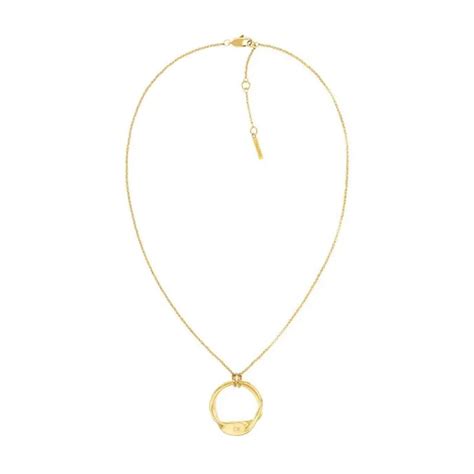 Collier Femme Calvin Klein Ethereal Metals Acier Dor Colliers Femme