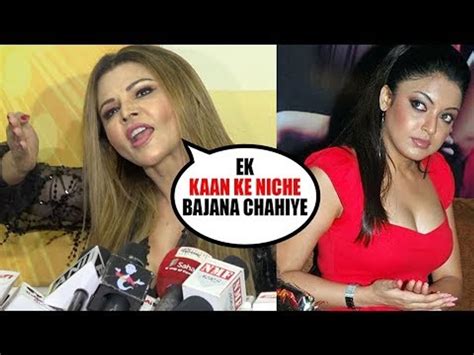 Rakhi Sawant S Angry Reaction On Tanushree Dutta Nana Patekar