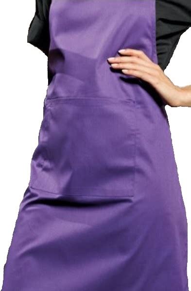 Polycotton Bib Single Pocket Apron 72 X 86cm One Size 38 Different