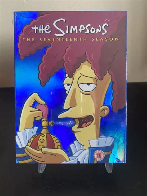 THE SIMPSONS SEVENTEENTH Season DVD Brand New & Sealed - Region 2 £20.00 - PicClick UK