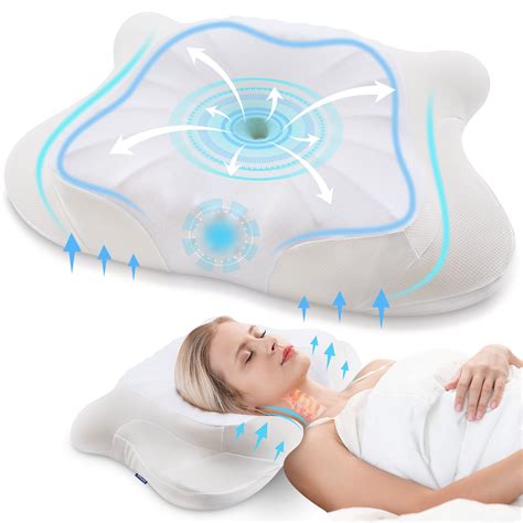 DONAMA Cervical Pillow Memory Foam Neck For Pain Relief Sleeping