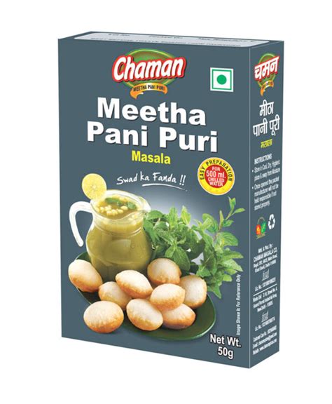 Meetha Pani Puri Masala – Chaman Spices