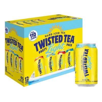 Twisted Tea Light Variety Pk Fl Oz Cans Target