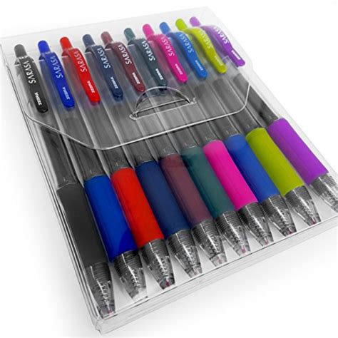 Zebra Pen Sarasa Retractable Gel Pen Medium Point Mm Assorted