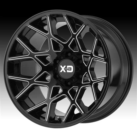 Xd Series Xd831 Chopstix Gloss Black Milled Custom Wheels Rims Xd831