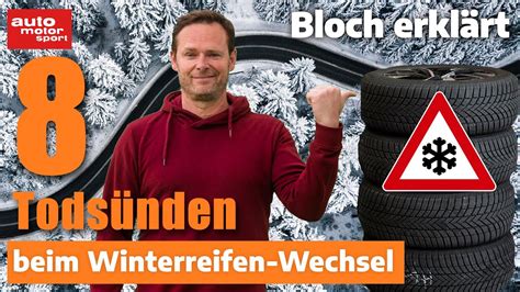 Langsam Wird S Zeit Tods Nden Beim Winterreifen Wechsel Bloch