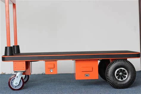 Manufacture Factory Electric Platform Cargo Flat Trolleys Warehouse